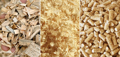 make wood pellets from sawdust