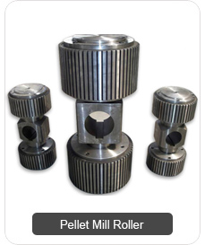 pellet machine roller