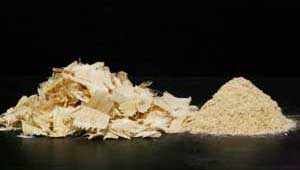 planer shavings