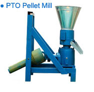 PTO wood pellet mill