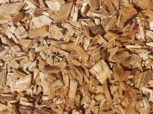 softwood chips