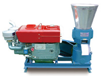 alfalfa pellet making machine with diesel engine