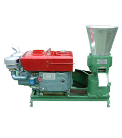 diesel switchgrass pelletizing machine