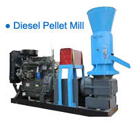 diesel wood pellet mill
