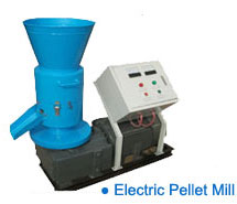 electric wood pellet mill