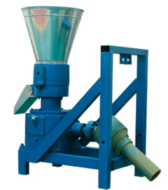 PTO pellet mill for switchgrass