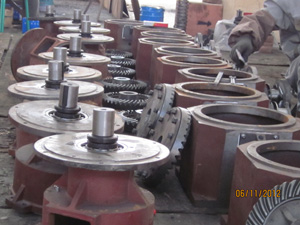 installing gear box installing gear box