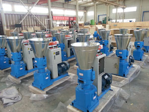 mobile pellet machines