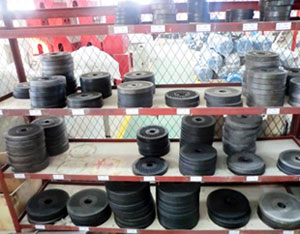 pellet mill parts storeroom