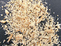 sawdust