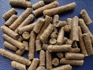 wheat straw pellets