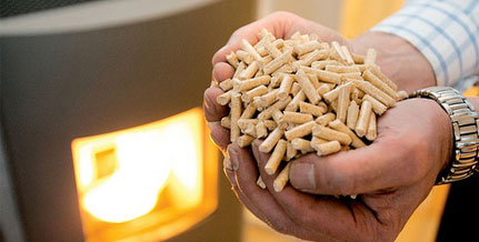 wood heating pellets