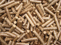 wood pellet production