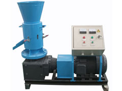 heating by pellet making machine